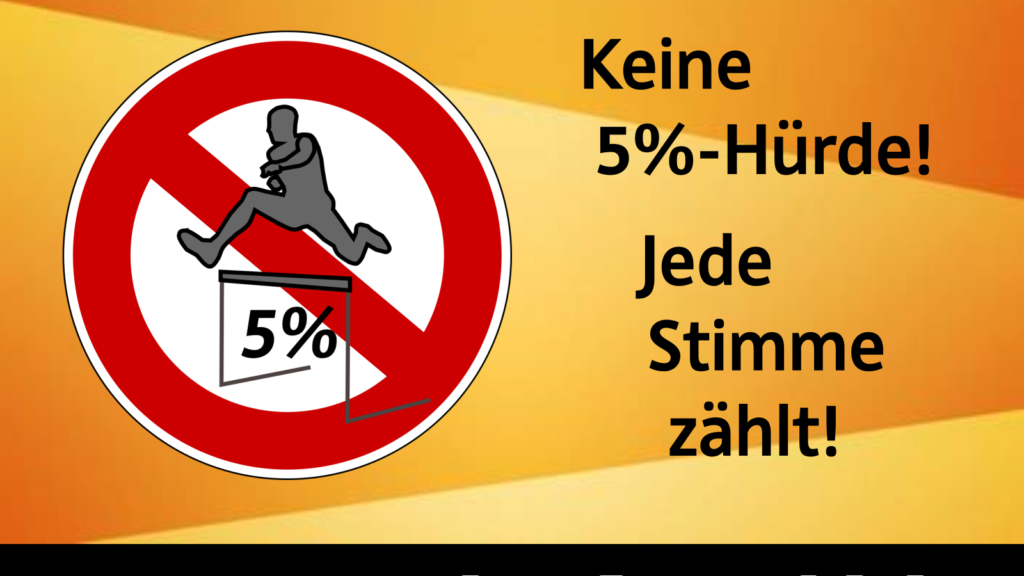 Keine 5%-Hürde